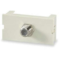 1-Port F-Type Module (sign_SCM-1F-A-WH)