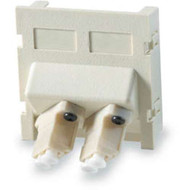 1-Port LC (2 Fiber) MM (sign_SCM-1LC-A-WH)