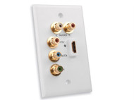 HDMI Wall Plate With Component Video Cable