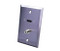 Stainless Steel HDMI + 3.5mm Wall Plate