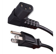 Right Angle Flat Panel TV Power Cord (van_339015X)
