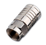 Male Tool Less F Coaxial Connector