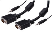 S-VGA with Audio Cable- Length: 12 ft. (van_VGAA-12X)