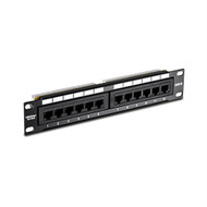 12-Port Cat. 6 Unshielded Patch Panel (10" wide) (trendnet_TC-P12C6)