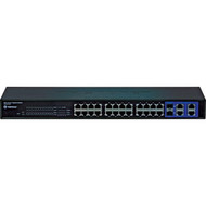 24-Port 10/100Mbps Web Smart Switch w/ 4 Gigabit Ports and 2 Mini-GBIC Slots (trendnet_TEG-424WS)