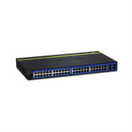 "52-port (48 10/100/1000Mbps, 4 Mini GBIC) Smart Switch" (trendnet_TEG-448WS)
