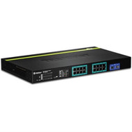 16-port Gigabit Web Smart PoE+ Switch w/ 2 Shared Mini-GBIC Slots (TPE-1620WS)