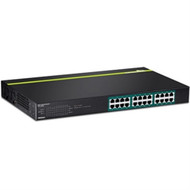 24-port GREENnet Gigabit PoE+ Switch (370W) (trendnet_TPE-TG240g)