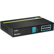 "8-port Gigabit GREENnet PoE+ Switch, rack mountable" (trendnet_TPE-TG81g)