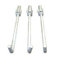 HUB3-6 DMX Sections 3-6 Hinge-Up Base