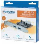 Manhatten 2 Port USB 3.0 PCIe Card