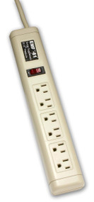 ECG Surge Protectors With 6 Outlets at a 90 Degree Rotation