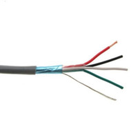 18/4 Shielded Wire 500' Spool - Gray