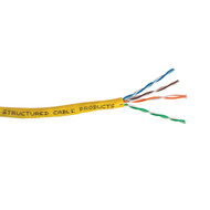 Cat5e UTP Cable 1000' Box - Yellow