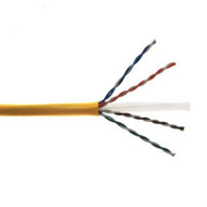 Cat6 UTP Cable 1000' Spool - Yellow