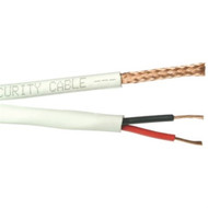 RG59 + 18/2 Siamese White Wire 1000' Spool