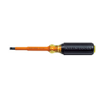 Insulated Screwdriver; cushion-grip; HD Round-Shank Keystone  (klein_602-4-INS)