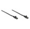 RJ-45 Male / RJ-45 Male; 5 ft. (1.5 m); Black