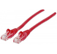 RJ-45 Male / RJ-45 Male; 1.5 ft. (0.5 m); Red