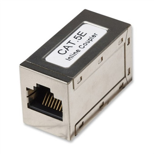 8P8C Female to 8P8C Female; FTP; Silver