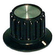 Philmore 3015 Ribbed Knob w/Skirt Indicator Line for 1/4 Shaft (lkg_3015)