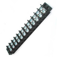 30 Amp Dual Row Terminal Block - 12 Pole : 13-1412 (lkg_13-1412)