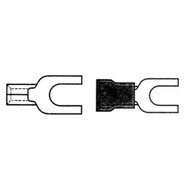 Philmore 65-2565C Insulated Spade Terminal 12-10 AWG #8 Yellow 100pk (lkg_65-2565C)
