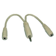 Philmore 70-010 Media Star Stereo Y Adaptor  6  3.5mm F/M/F (lkg_70-010)