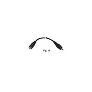 6 3.5mm Mono Mini Plug to Mini Jack; Black (lkg_44-019)