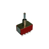 Philmore 30-10032 : Mini Toggle Switch  4PDT 5A @120V  ON-OFF-ON (lkg_30-10032)