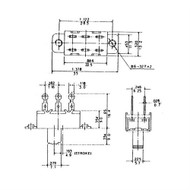 Philmore 30-9182 Standard Size Slide Switch  DPDT 6A @125V  ON-ON (lkg_30-9182)