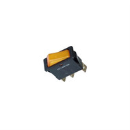 Philmore 30-556 Light Snap In Rocker Switch SPST 15A@125V ON-OFF Amber (lkg_30-556)