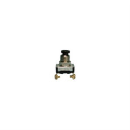 Philmore 30-457 Moment. Push Button Switch SPST 6A@120V OFF-(ON) Black (lkg_30-457)