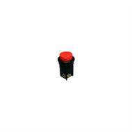 Philmore 30-757 No Light Round Push Button Switch  SPST  (ON)-OFF  Red (lkg_30-757)