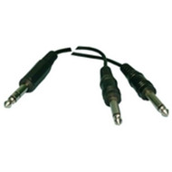 Philmore 44-294 Y Adapter 1/4 Stereo Male To Two 1/4 Mono Male  6ft (lkg_44-294)