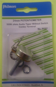 Philmore PC37 Potentiometer 500K Audio 24mm lkg_PC37
