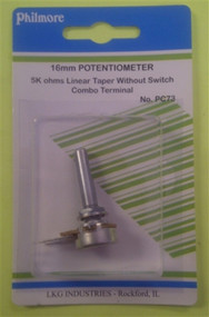 Philmore PC73 Miniature Potentiometer 5K Linear 16mm lkg_PC73
