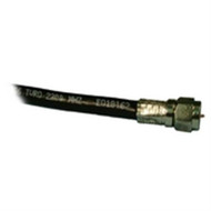 Philmore RG612 UL/CSA RG6/U w/Weatherproof F Connectors 12ft Black lkg_RG612