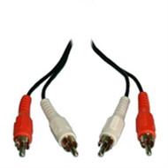 Philmore CA34 Stereo Jumper Cable RCA Male To Male Nickel  3ft lkg_CA34
