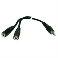 Philmore CA75 Y Adapter 3.5mm Stereo Male To Two 3.5mm Stereo Female lkg_CA75