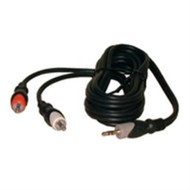 Philmore CA33 Y Adapter 3.5mm Stereo Male To Two RCA Male  6ft lkg_CA33