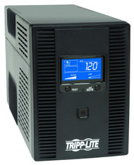 120V 50/60Hz 1500VA 900W Line-Interactive UPS, AVR, Tower, LCD, USB, 10 Outlets