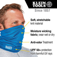 Neck and Face Cooling Band
