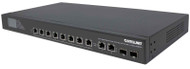 8-Port Gigabit Ethernet Ultra PoE Switch with 4 Uplink Ports and LCD Screen