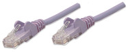 Network Cable, Cat5e, UTP, 100', Purple