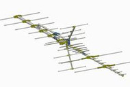Sky Blue Antenna SB24 Hi-VHF/UHF Antenna, deep fringe