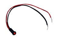 LED Snap-In Lamp 28V-.250" Hole-Red