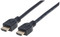 HEC, ARC, 3D, 4K@60Hz, In-wall Rated HDMI Male to Male, Shielded, Black, 2 m (6 ft.)
