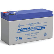 Power-Sonic PS-1290 12 Volt 9 Amp Hour Rechargeable SLA Battery