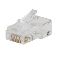 Pass-Thru™ Modular Data Plugs, RJ45-CAT6, 200-Pack